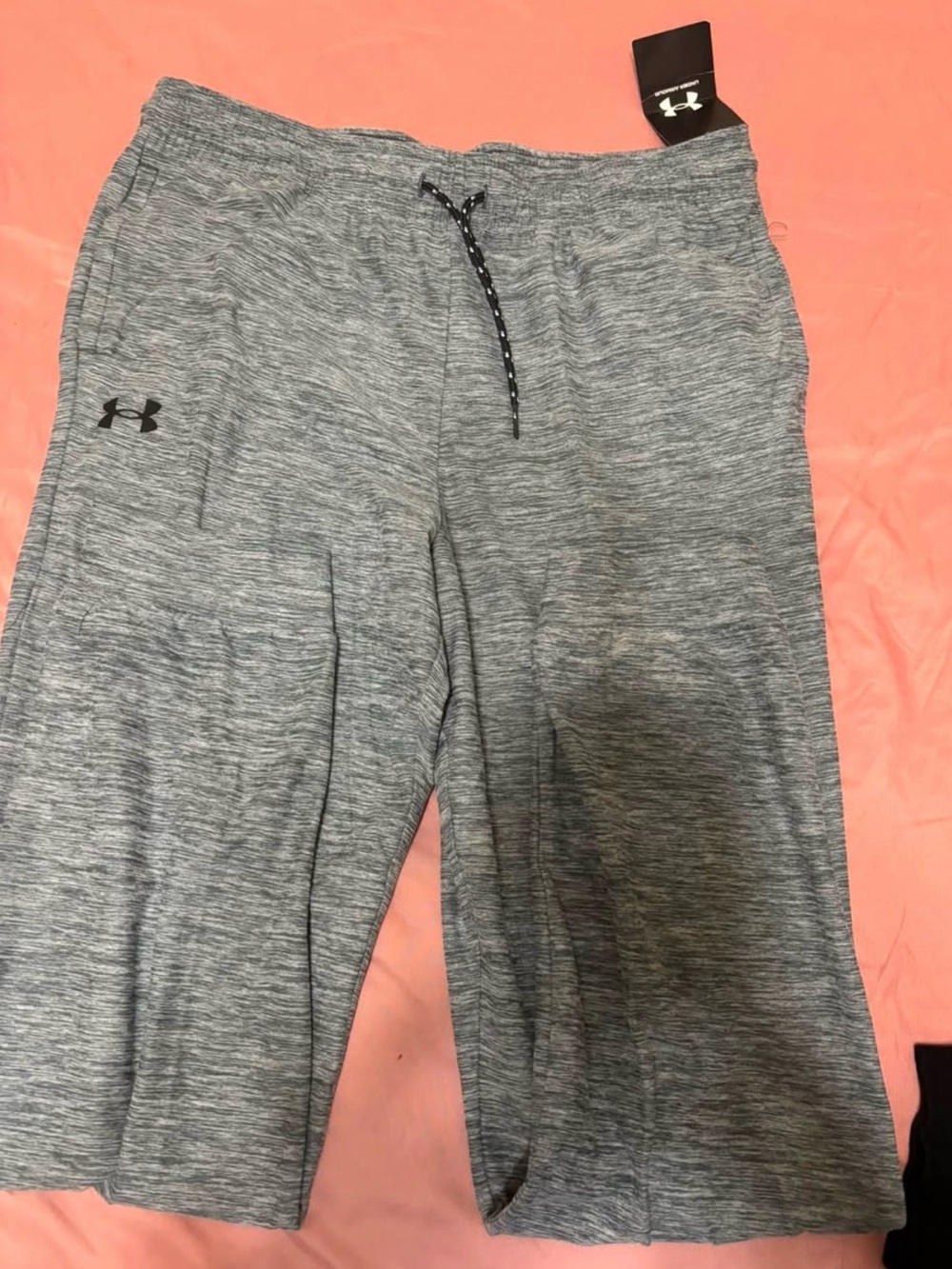 Under Armour kid’s youth Heather Gray Jogger Sweatpants